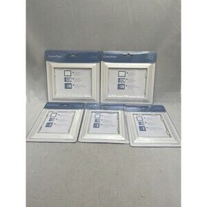 Brainerd CustomPlates Lot of 5 Frames Triple Double Plate Liberty Hardware White